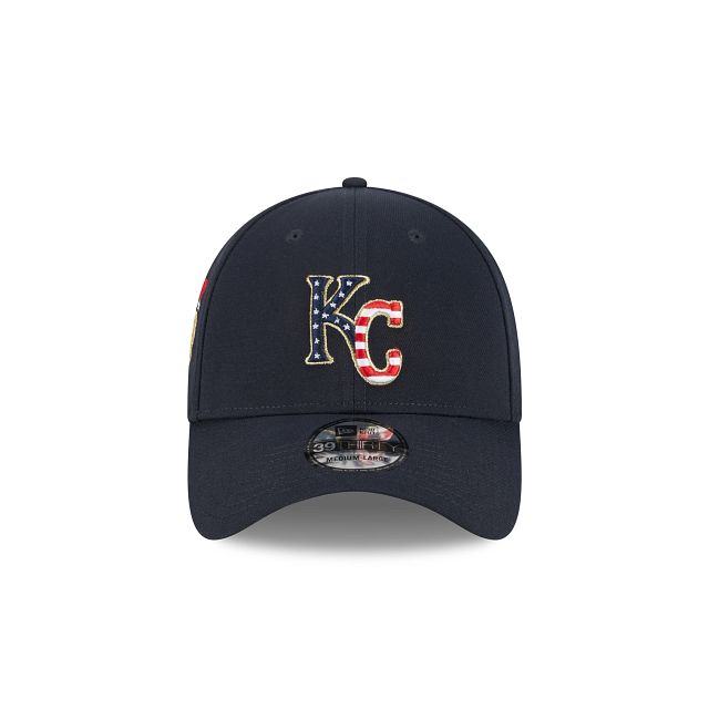 Kansas City Royals Independence Day 2023 39THIRTY Stretch Fit Hat sold by New Era product image thumbnail 2