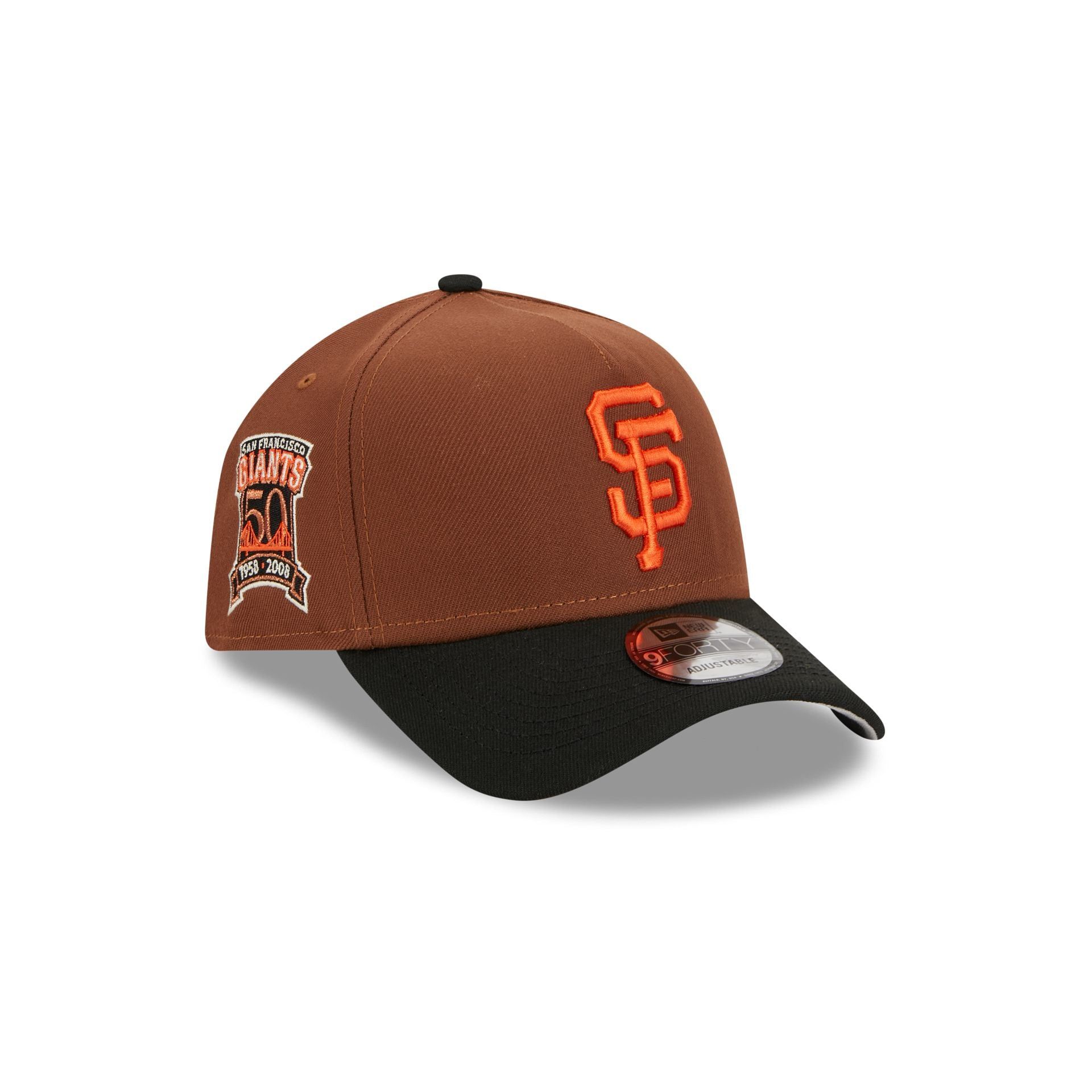 San Francisco Giants Harvest 9FORTY A-Frame Snapback Hat sold by New Era