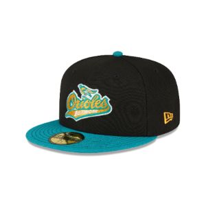 Just Caps Cadet Blue Baltimore Orioles 59FIFTY Fitted Hat sold by New Era