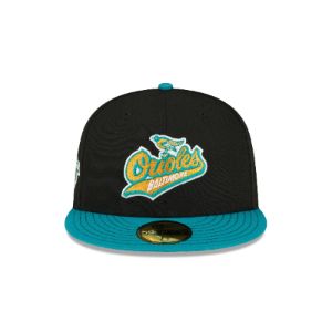 Just Caps Cadet Blue Baltimore Orioles 59FIFTY Fitted Hat sold by New Era