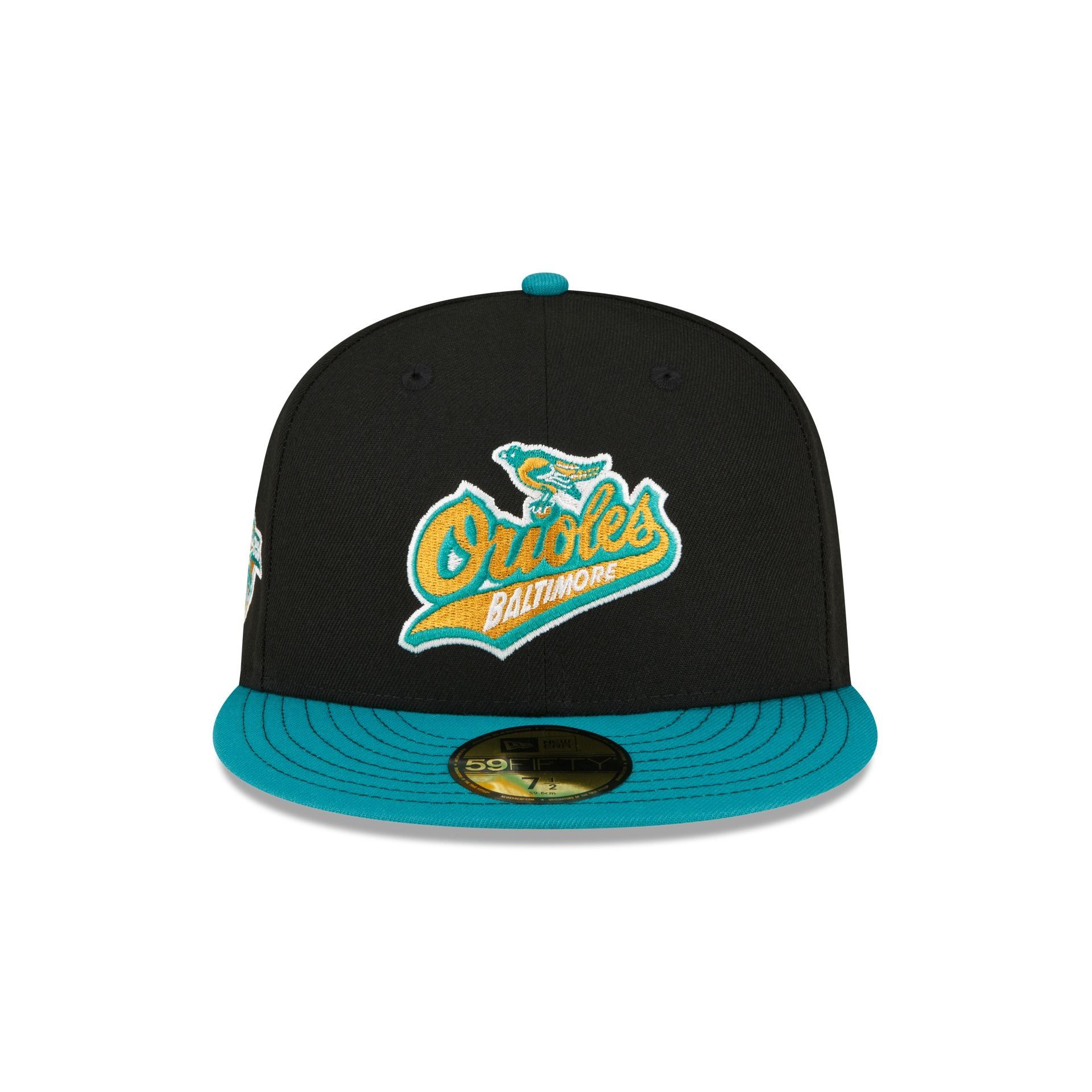 Just Caps Cadet Blue Baltimore Orioles 59FIFTY Fitted Hat sold by New Era product image thumbnail 2