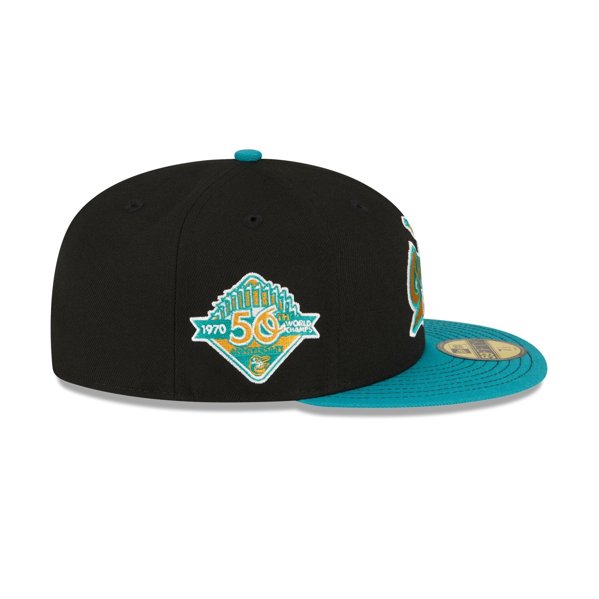 Just Caps Cadet Blue Baltimore Orioles 59FIFTY Fitted Hat sold by New Era product image thumbnail 4
