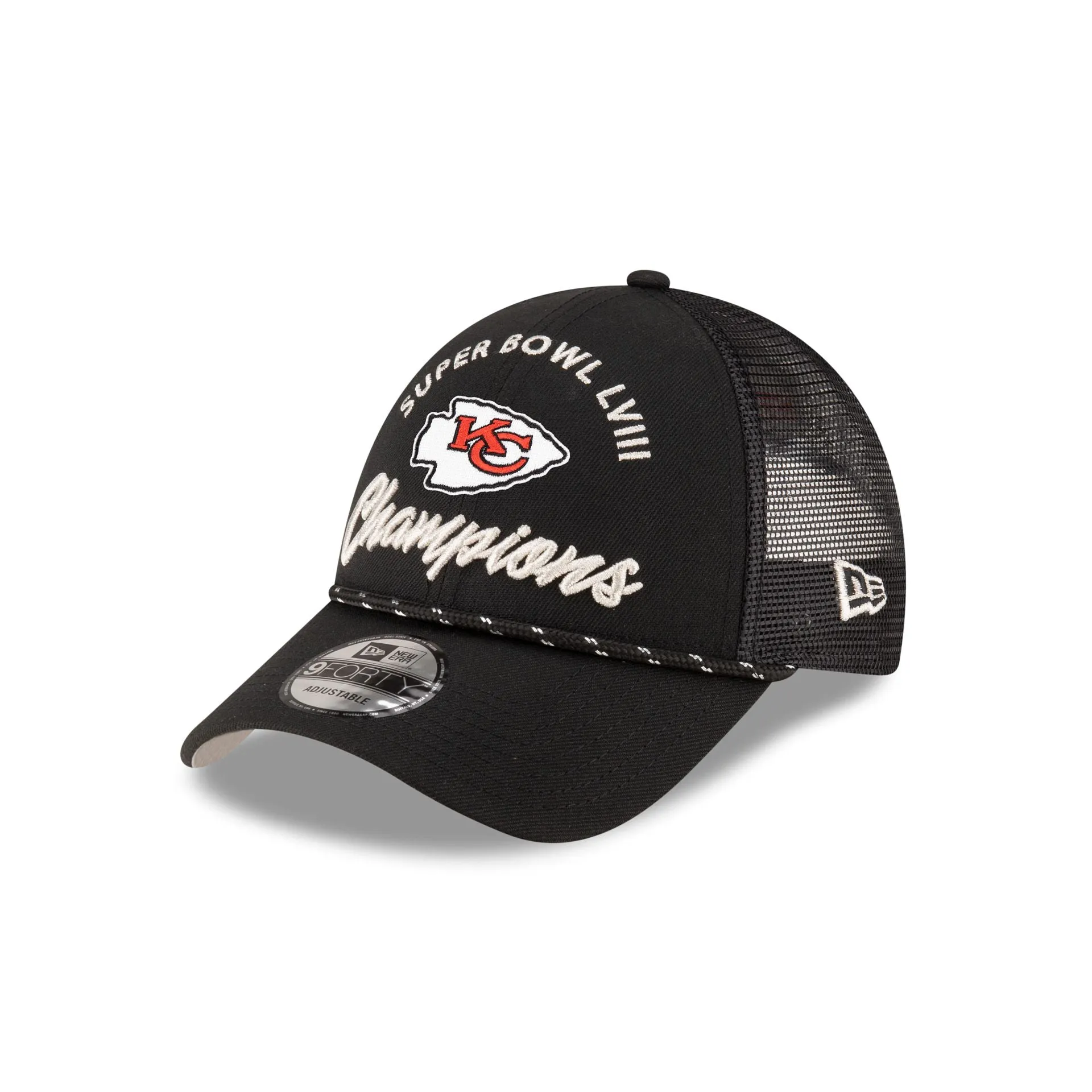 Kansas City Chiefs Super Bowl LVIII Parade 9FORTY Trucker Hat sold by New Era product image thumbnail 3