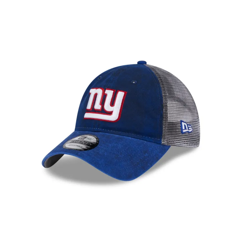 New York Giants Slick 9TWENTY Trucker Hat sold by New Era