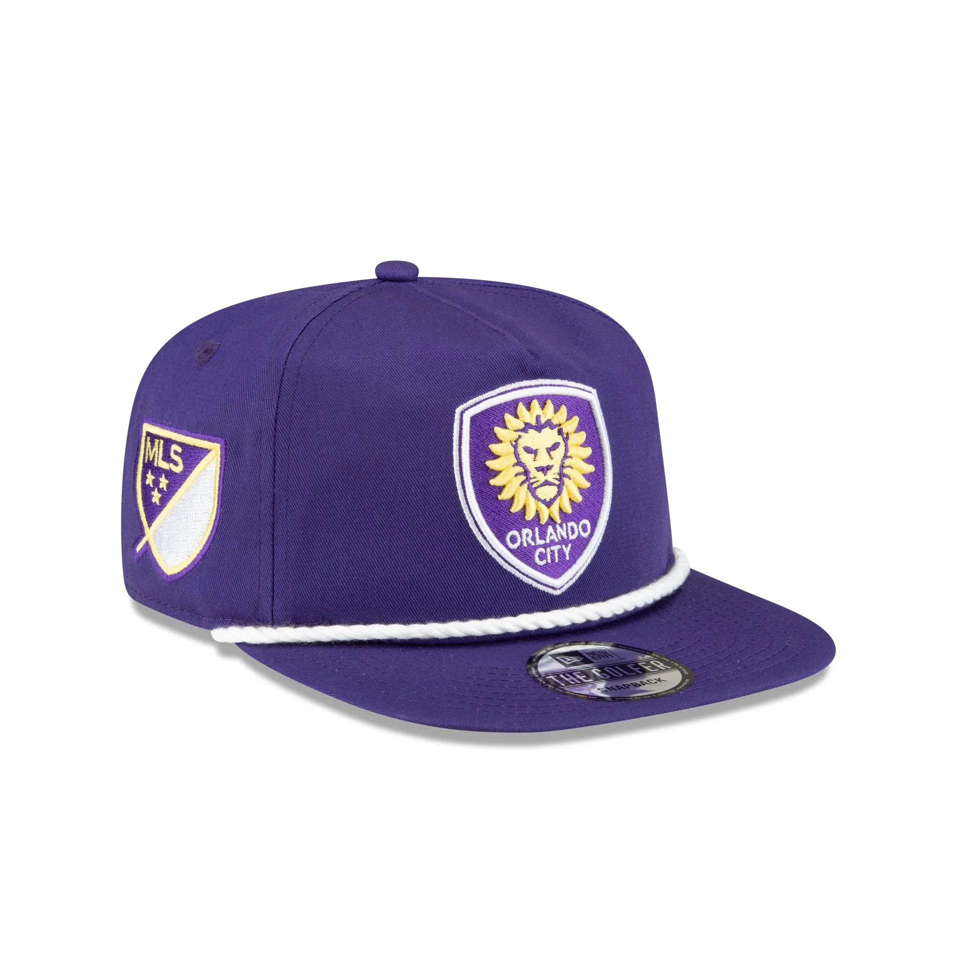 Orlando City SC 2024 MLS Kickoff Golfer Hat sold by New Era