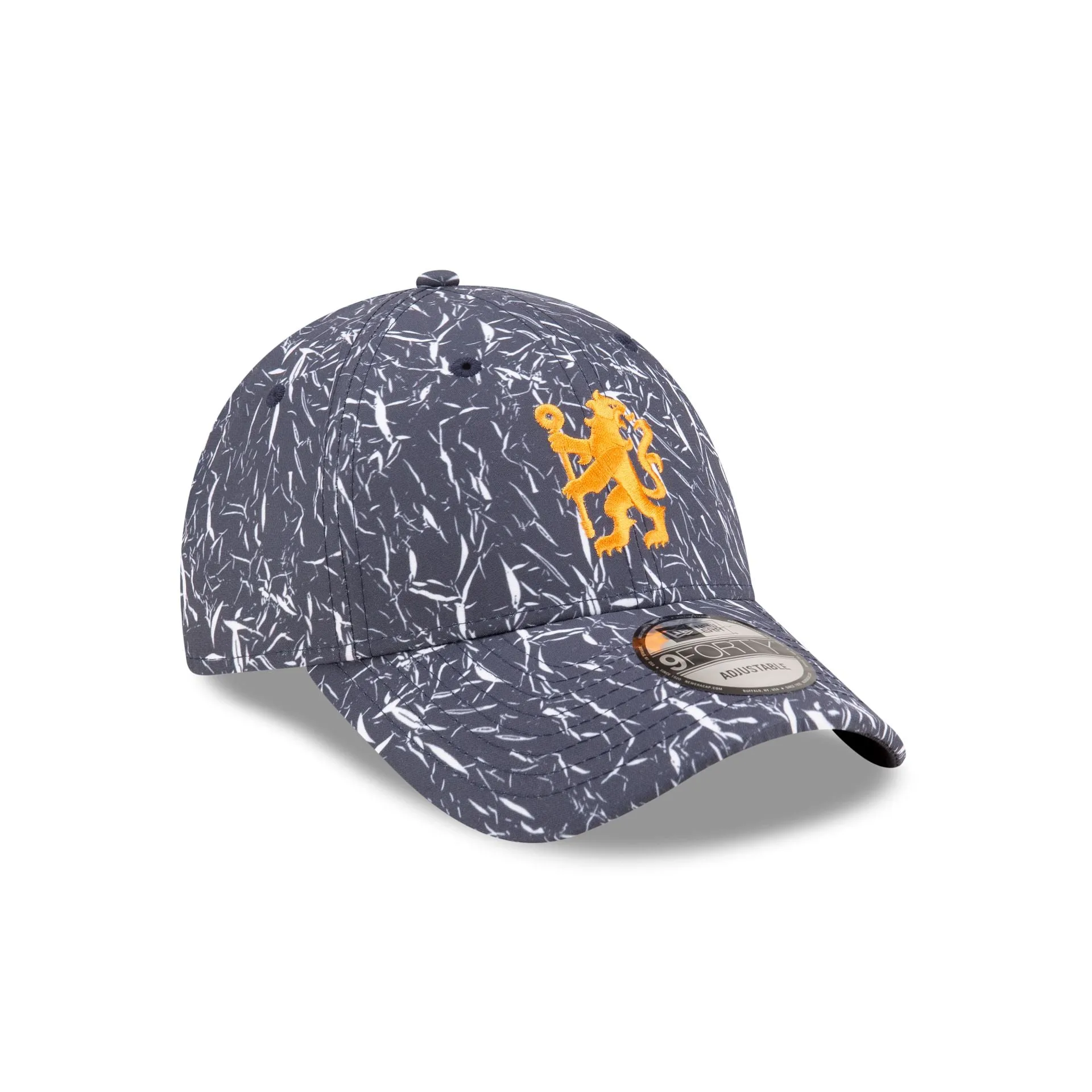 Chelsea FC Lion Crest Crinkle All Over Print 9FORTY Adjustable Hat sold by New Era product image thumbnail 3