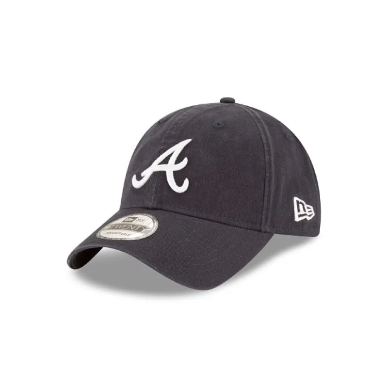 Atlanta Braves Core Classic Road 9TWENTY Adjustable Hat sold by New Era
