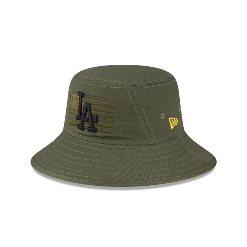 Los Angeles Dodgers Armed Forces Day 2023 Bucket Hat sold by New Era
