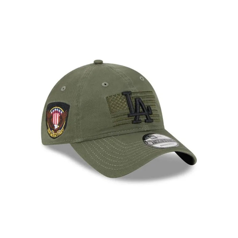 Los Angeles Dodgers Armed Forces Day 2023 9TWENTY Adjustable Hat sold by New Era