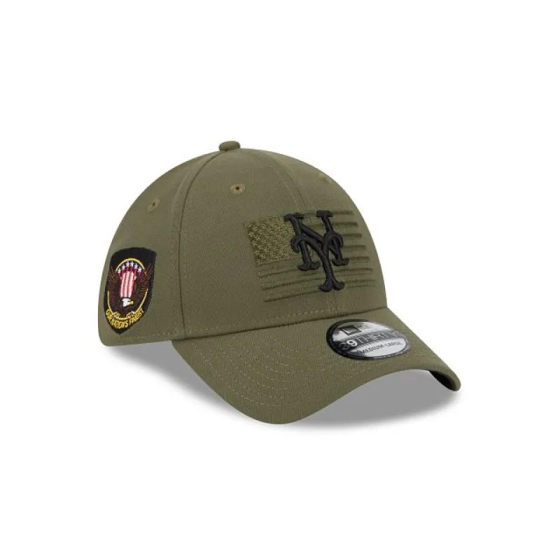 New York Mets Armed Forces Day 2023 39THIRTY Stretch Fit Hat sold by New Era