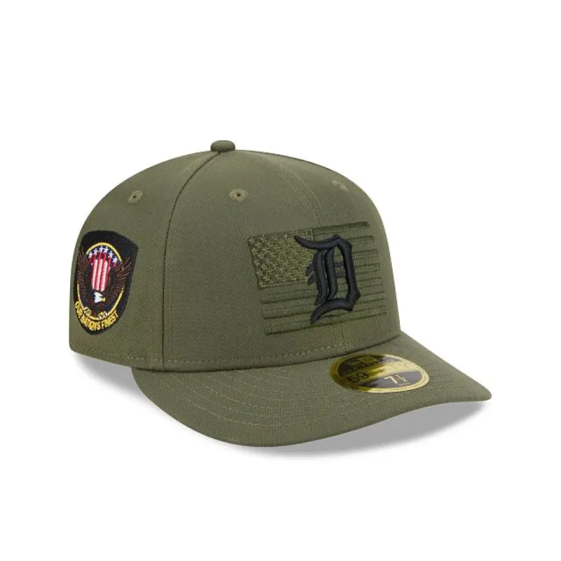 Detroit Tigers Armed Forces Day 2023 Low Profile 59FIFTY Fitted Hat sold by New Era