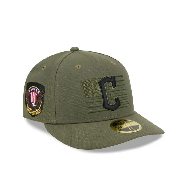 Cleveland Guardians Armed Forces Day 2023 Low Profile 59FIFTY Fitted Hat sold by New Era