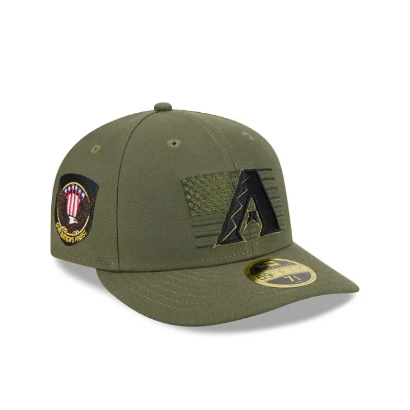 Arizona Diamondbacks Armed Forces Day 2023 Low Profile 59FIFTY Fitted Hat sold by New Era