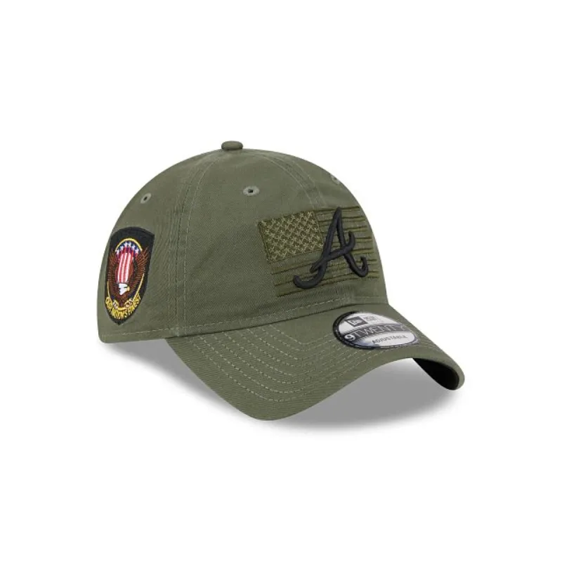 Atlanta Braves Armed Forces Day 2023 9TWENTY Adjustable Hat sold by New Era