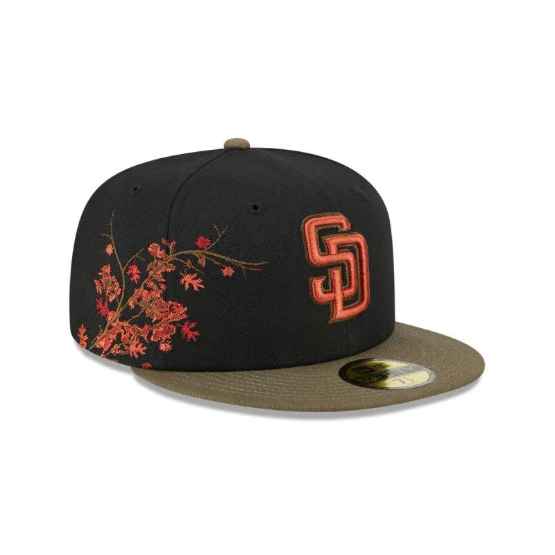San Diego Padres Rustic Fall 59FIFTY Fitted Hat sold by New Era