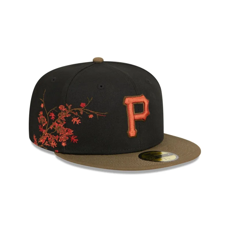 Pittsburgh Pirates Rustic Fall 59FIFTY Fitted Hat sold by New Era