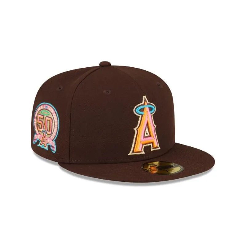 Just Caps Drop 20 Los Angeles Angels 59FIFTY Fitted Hat sold by New Era