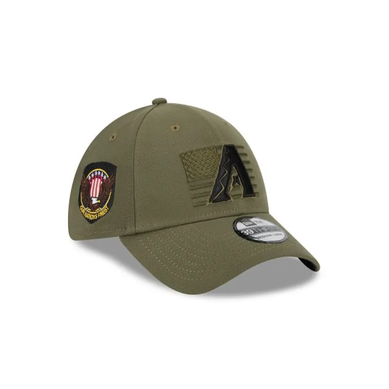 Arizona Diamondbacks Armed Forces Day 2023 39THIRTY Stretch Fit Hat sold by New Era
