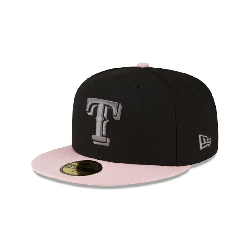 Texas Rangers Blush 59FIFTY Fitted Hat sold by New Era