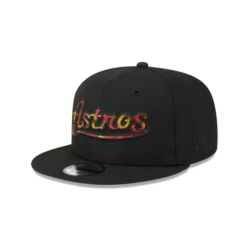 Houston Astros Rustic Fall 9FIFTY Snapback Hat sold by New Era
