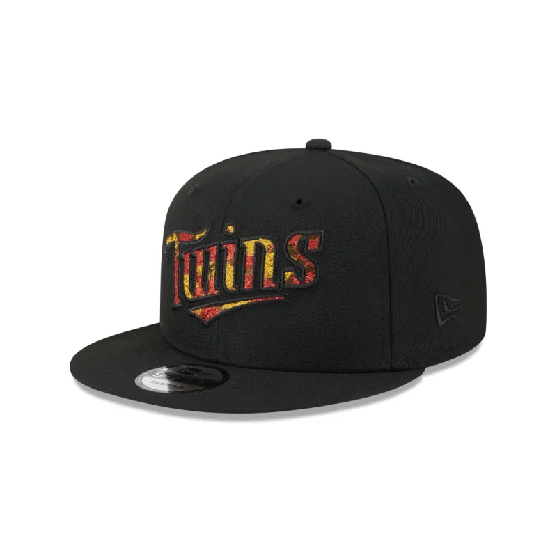 Minnesota Twins Rustic Fall 9FIFTY Snapback Hat sold by New Era