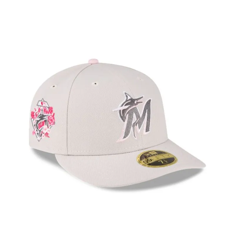 Miami Marlins Mother's Day 2023 Low Profile 59FIFTY Fitted Hat sold by New Era
