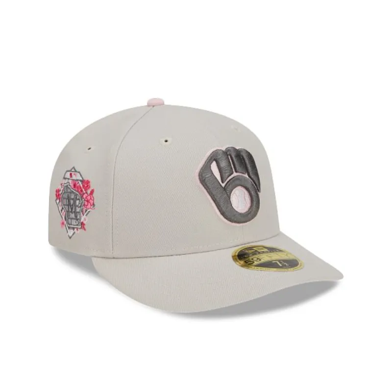 Milwaukee Brewers Mother's Day 2023 Low Profile 59FIFTY Fitted Hat sold by New Era