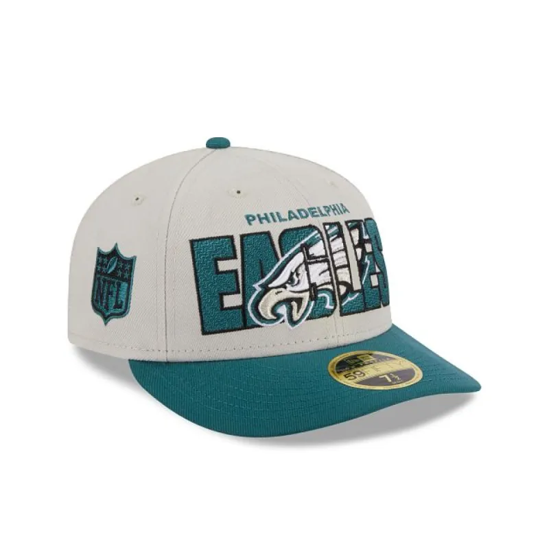 Philadelphia Eagles 2023 Draft Low Profile 59FIFTY Fitted Hat sold by New Era