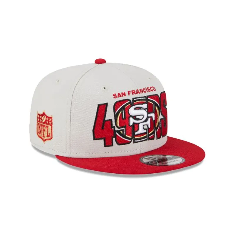 San Francisco 49ers 2023 Draft 9FIFTY Snapback Hat sold by New Era