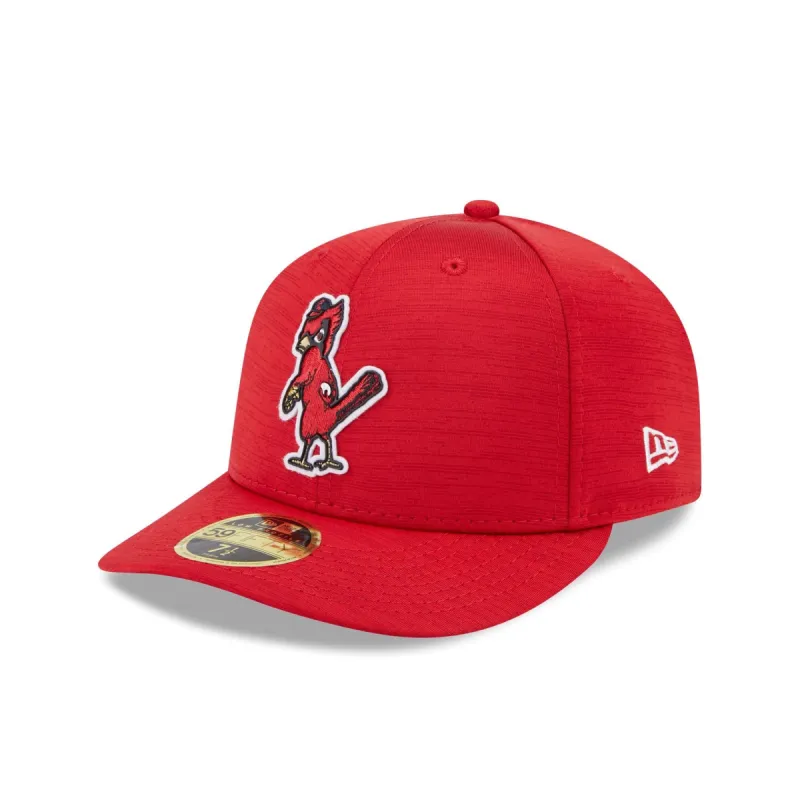 St. Louis Cardinals 2023 Clubhouse Low Profile 59FIFTY Fitted Hat sold by New Era