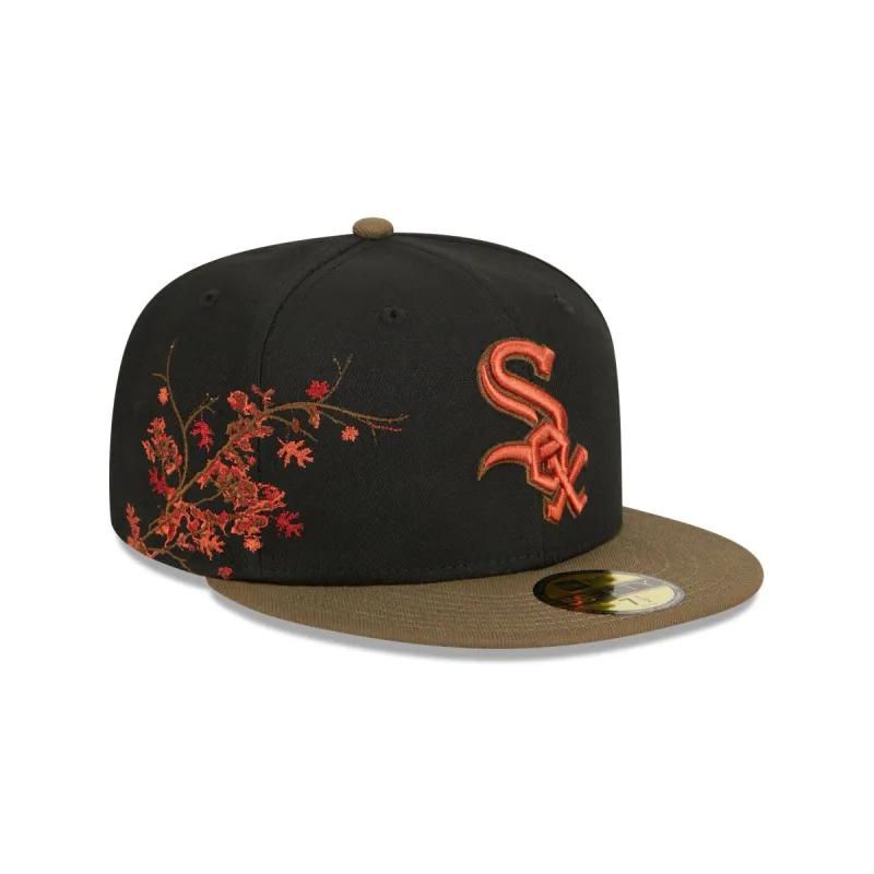 Chicago White Sox Rustic Fall 59FIFTY Fitted Hat sold by New Era