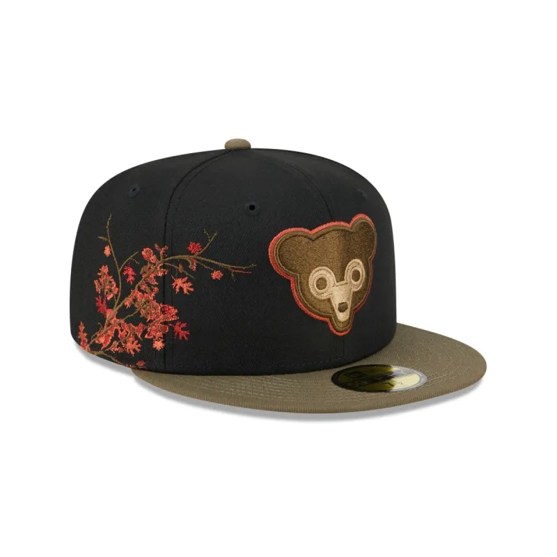 Chicago Cubs Rustic Fall 59FIFTY Fitted Hat sold by New Era