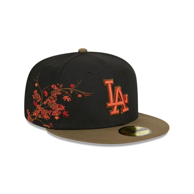 Los Angeles Dodgers Rustic Fall 59FIFTY Fitted Hat sold by New Era