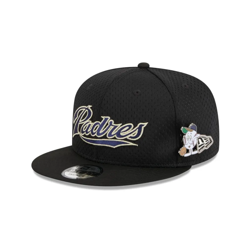 San Diego Padres Post-Up Pin 9FIFTY Snapback Hat sold by New Era