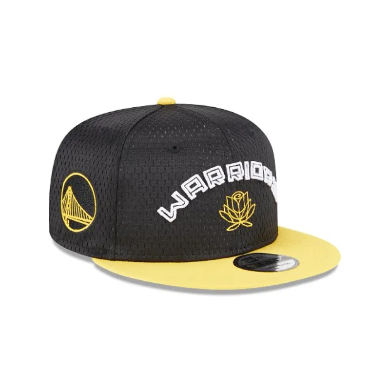 Golden State Warriors Mesh Crown 9FIFTY Snapback Hat sold by New Era