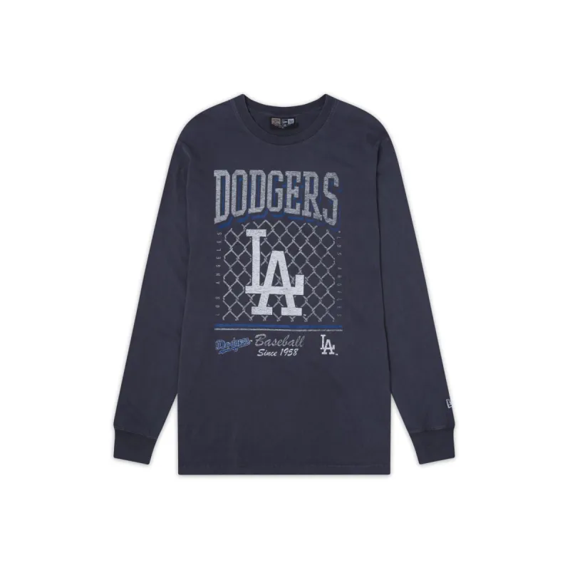 Los Angeles Dodgers Old School Sport Long Sleeve T-Shirt sold by New Era