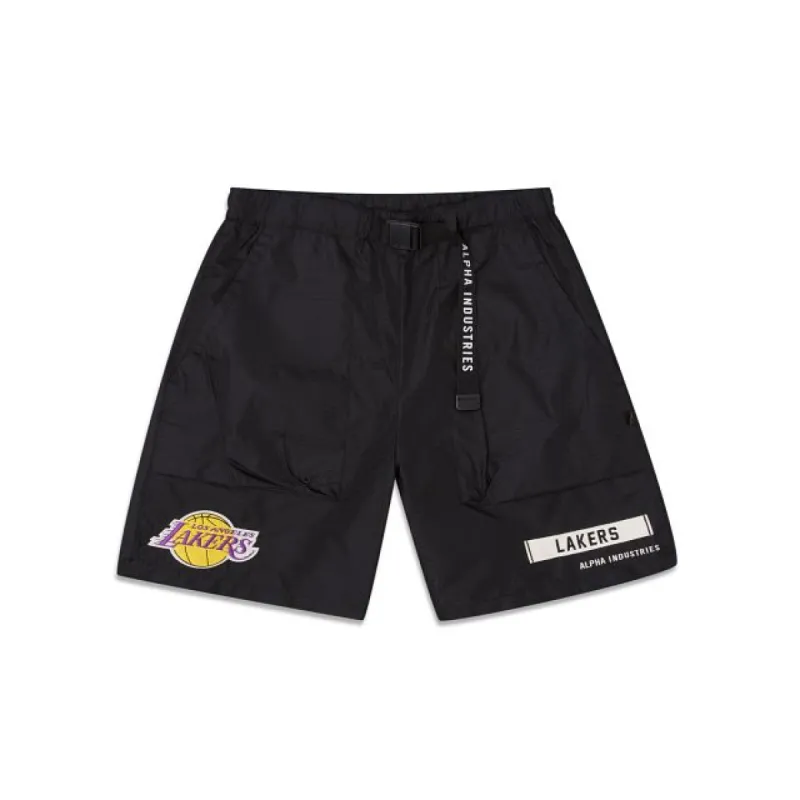 Alpha Industries X Los Angeles Lakers Shorts sold by New Era