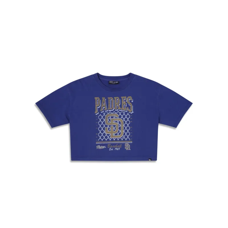 San Diego Padres Old School Sport Women's T-Shirt sold by New Era