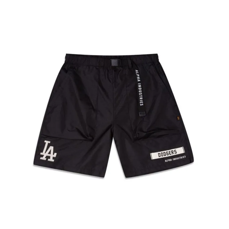 Alpha Industries X Los Angeles Dodgers Shorts made by New Era