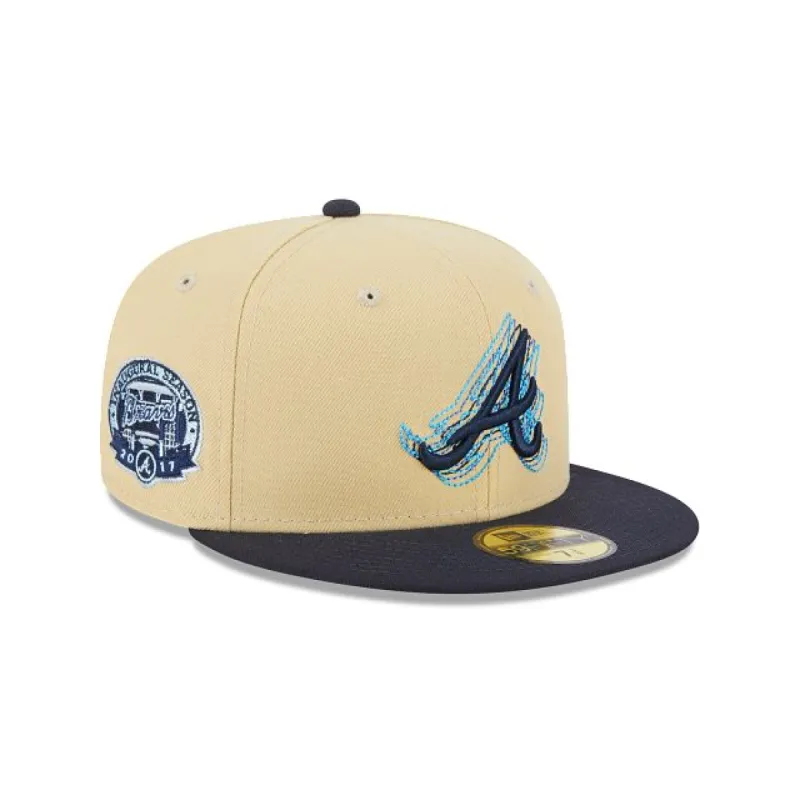 Atlanta Braves Illusion 59FIFTY Fitted Hat sold by New Era