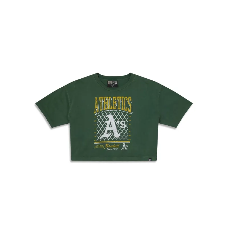 Oakland Athletics Old School Sport Women's T-Shirt sold by New Era