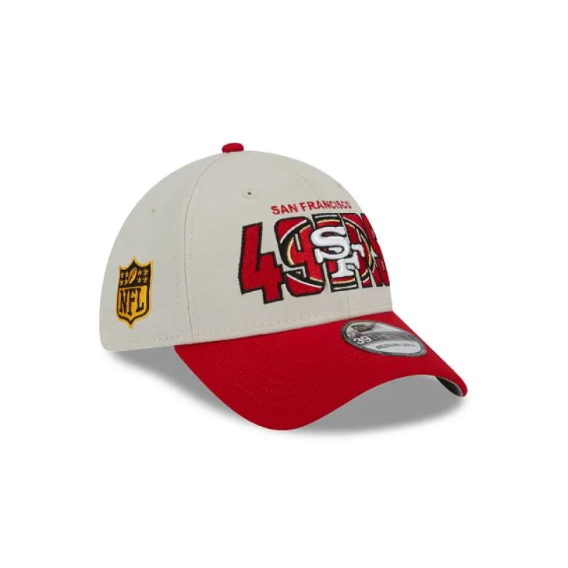 San Francisco 49ers 2023 Draft 39THIRTY Stretch Fit Hat sold by New Era