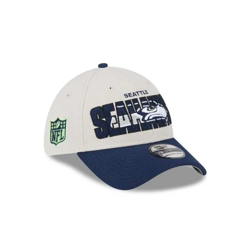 Seattle Seahawks 2023 Draft 39THIRTY Stretch Fit Hat sold by New Era