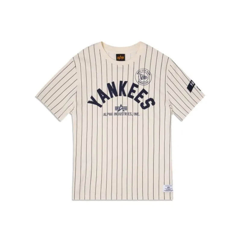 Alpha Industries X Los Angeles Dodgers Striped T-Shirt