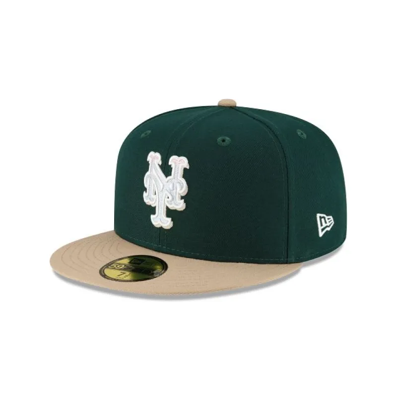 New York Mets Emerald 59FIFTY Fitted Hat sold by New Era