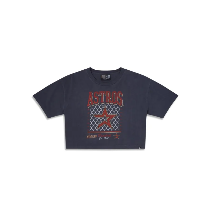 Houston Astros Old School Sport Women's T-Shirt sold by New Era