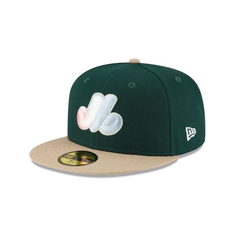 Montreal Expos Emerald 59FIFTY Fitted Hat sold by New Era