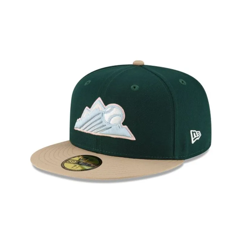 Colorado Rockies Emerald 59FIFTY Fitted Hat sold by New Era