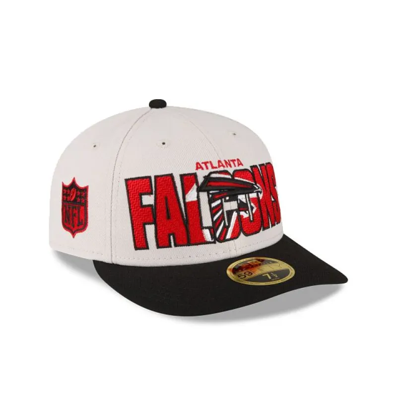Atlanta Falcons 2023 Draft Low Profile 59FIFTY Fitted Hat sold by New Era
