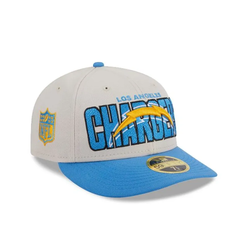 Los Angeles Chargers 2023 Draft Low Profile 59FIFTY Fitted Hat sold by New Era